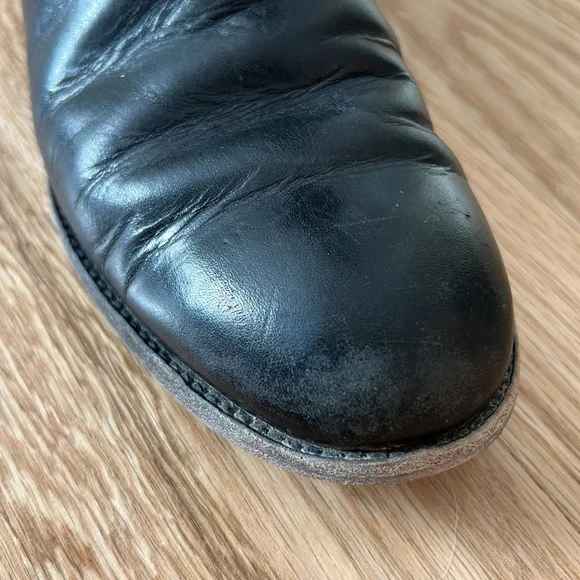 Frye black Melissa leather boots - Picture 9 of 10